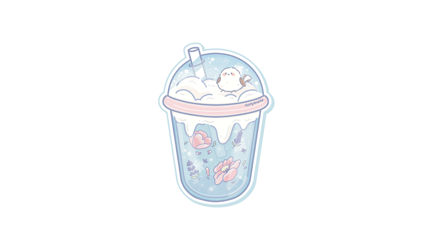 winter frappe sticker
