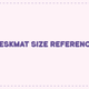 [keeb guide] deskmat size references