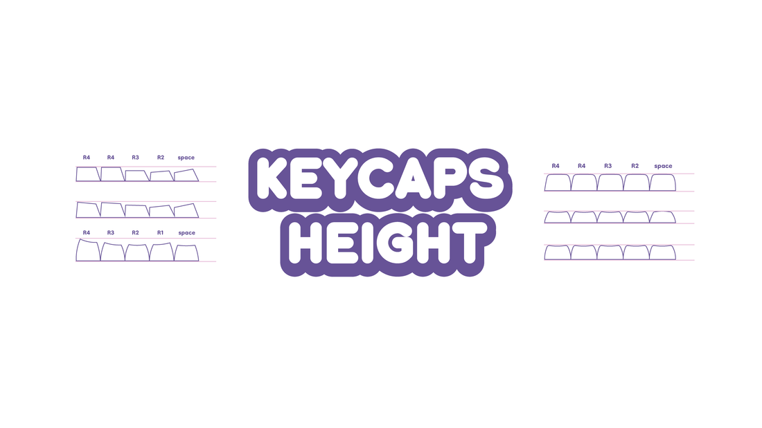 [keeb guide] keycaps profile height