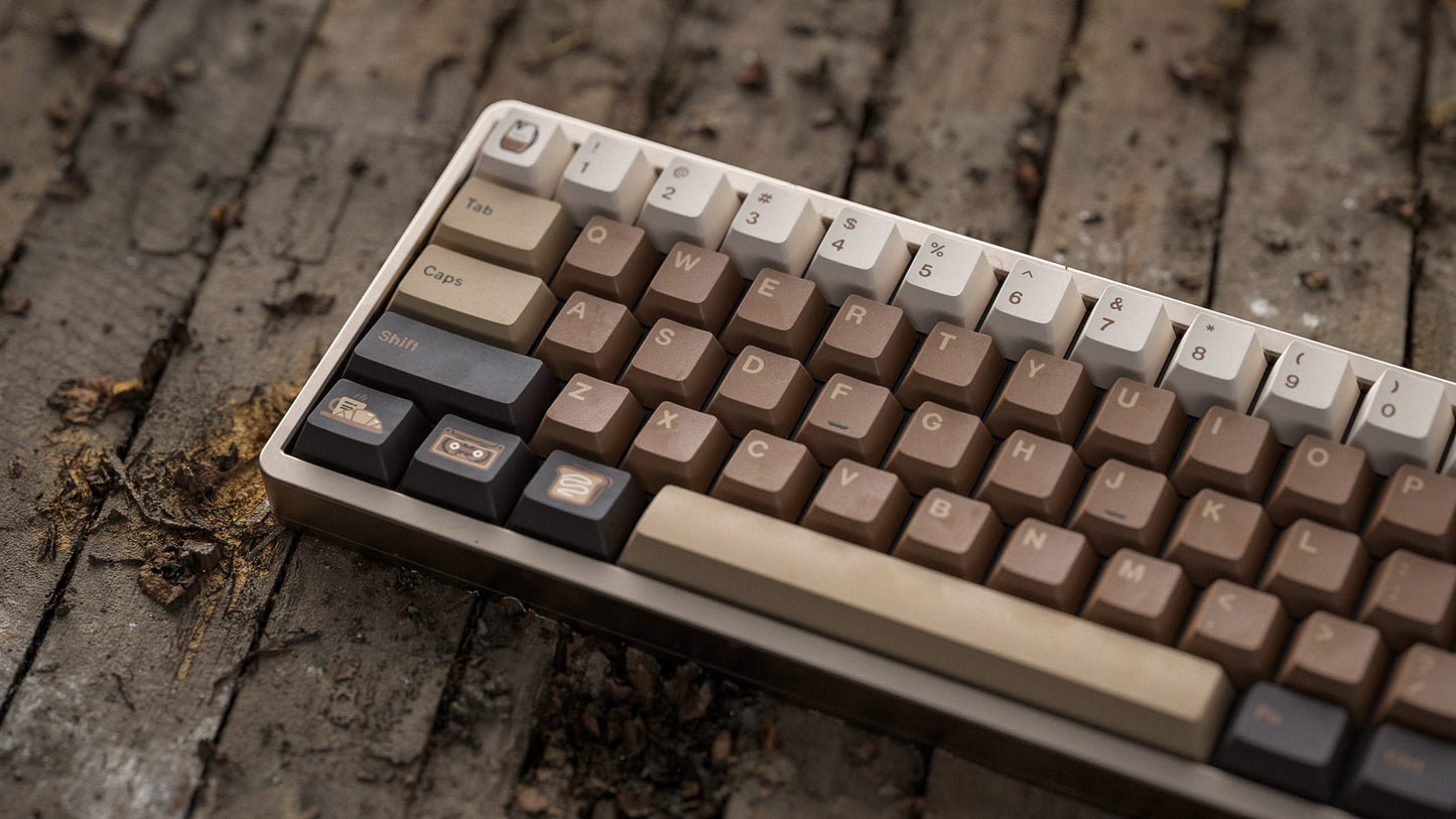 coffee latte keycaps