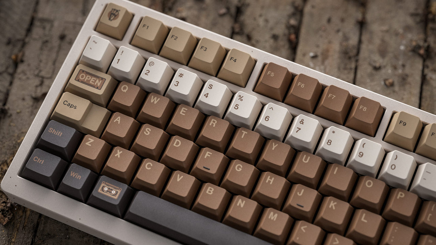 coffee latte keycaps