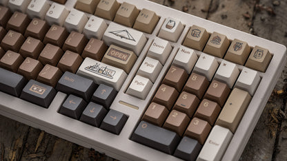 coffee latte keycaps