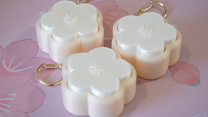 sakura clicky fidget keychains