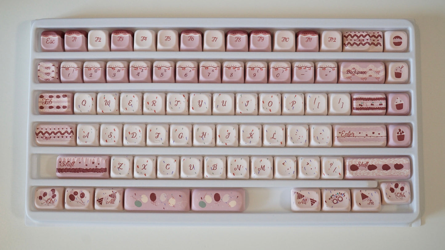dessert party keycaps