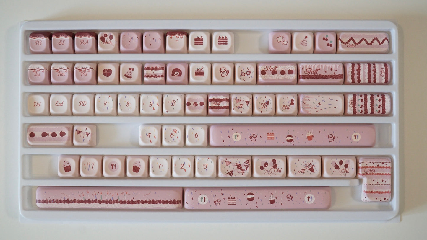 dessert party keycaps