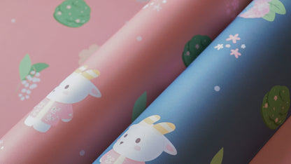 oki friends pattern deskmats