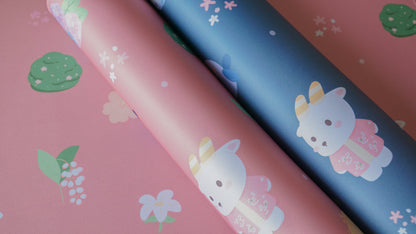 oki friends pattern deskmats