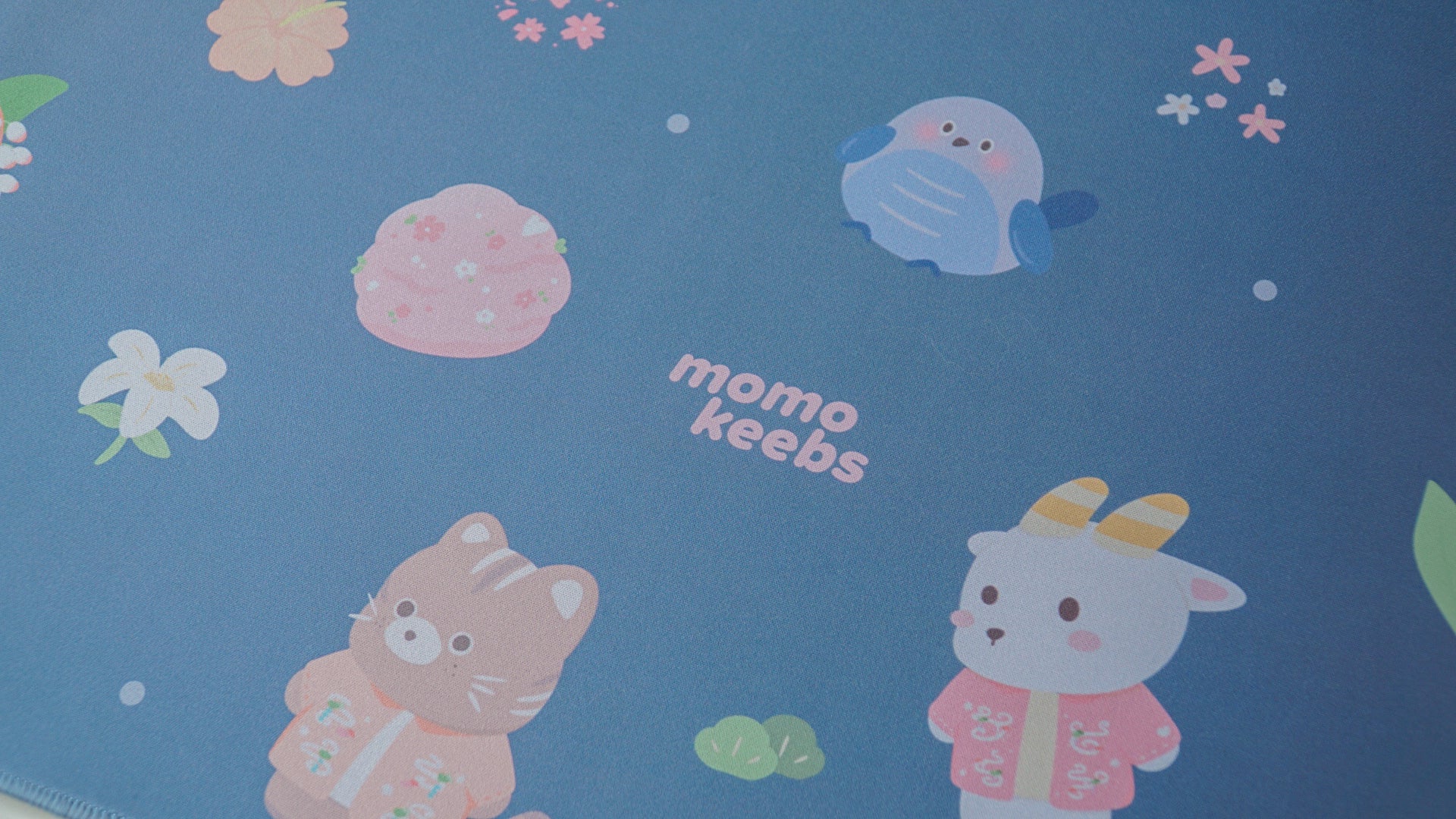 oki friends pattern deskmats