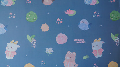 oki friends pattern deskmats