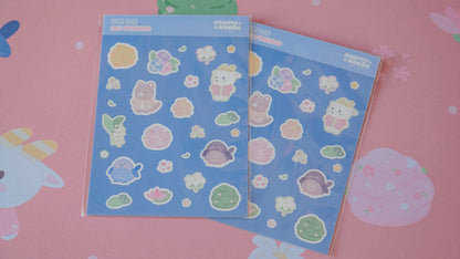 oki friends sticker sheet