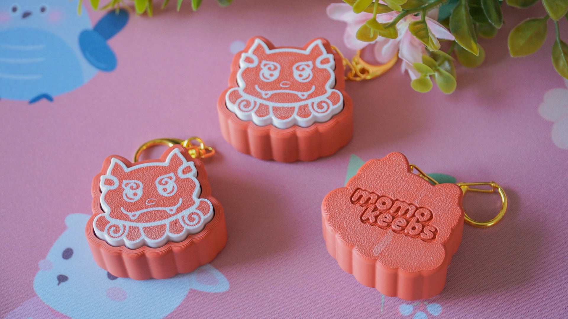 shisa clicky keychain