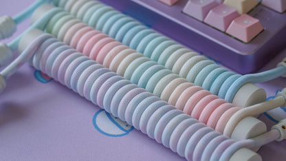 coiled braided cables (kakigori)