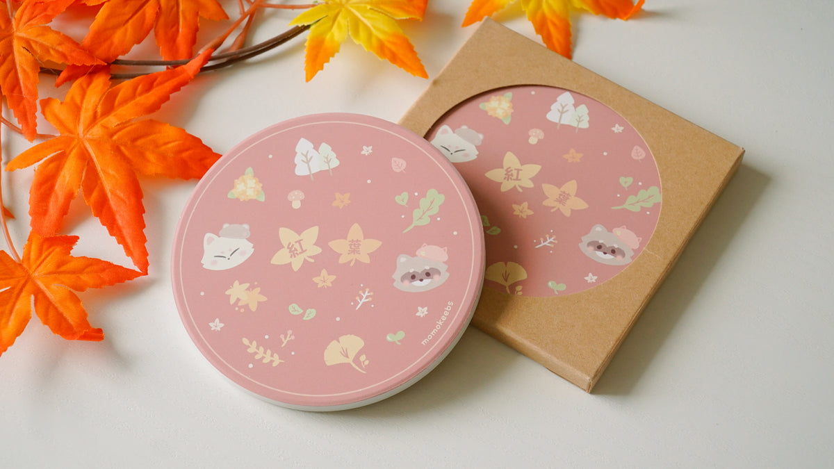 momiji diatomite coaster