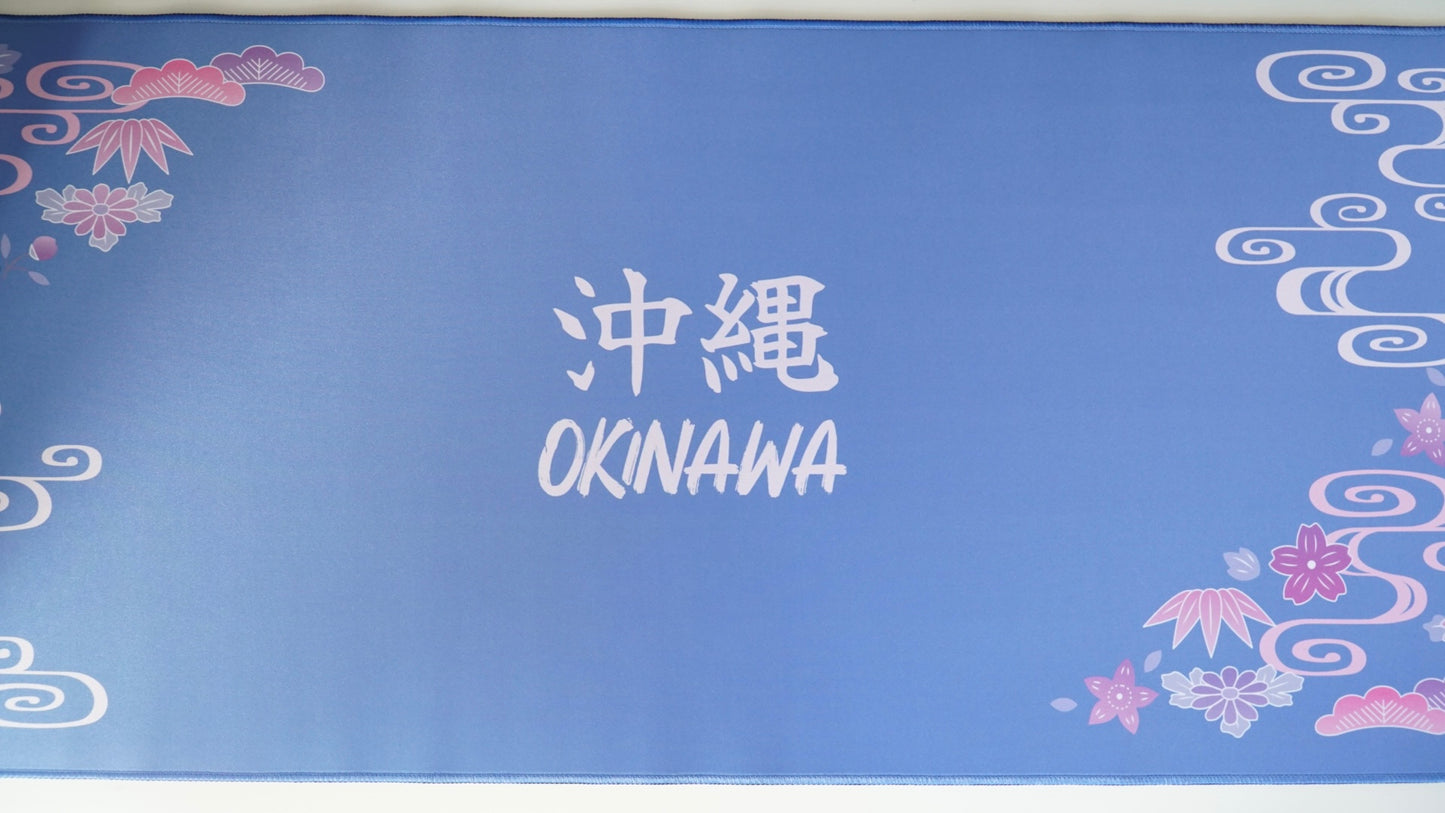 okinawa themed deskmat