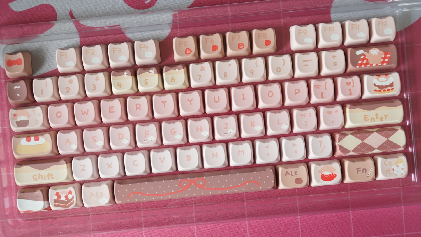 strawberry shortcake keycaps