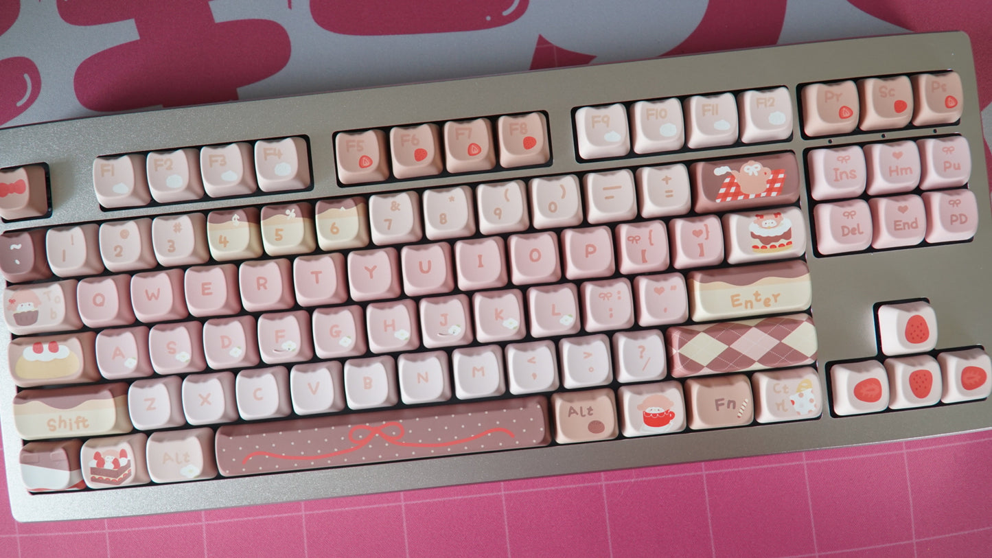 strawberry shortcake keycaps