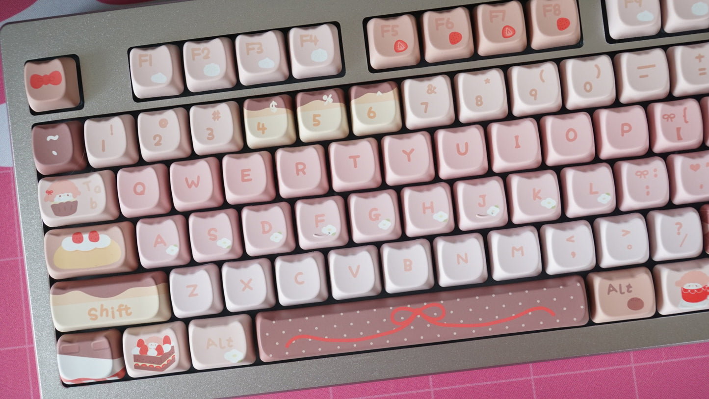 strawberry shortcake keycaps