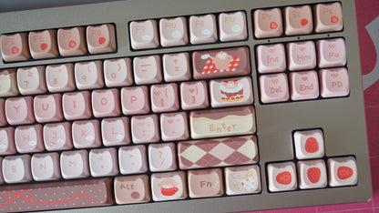 strawberry shortcake keycaps