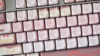 strawberry shortcake keycaps