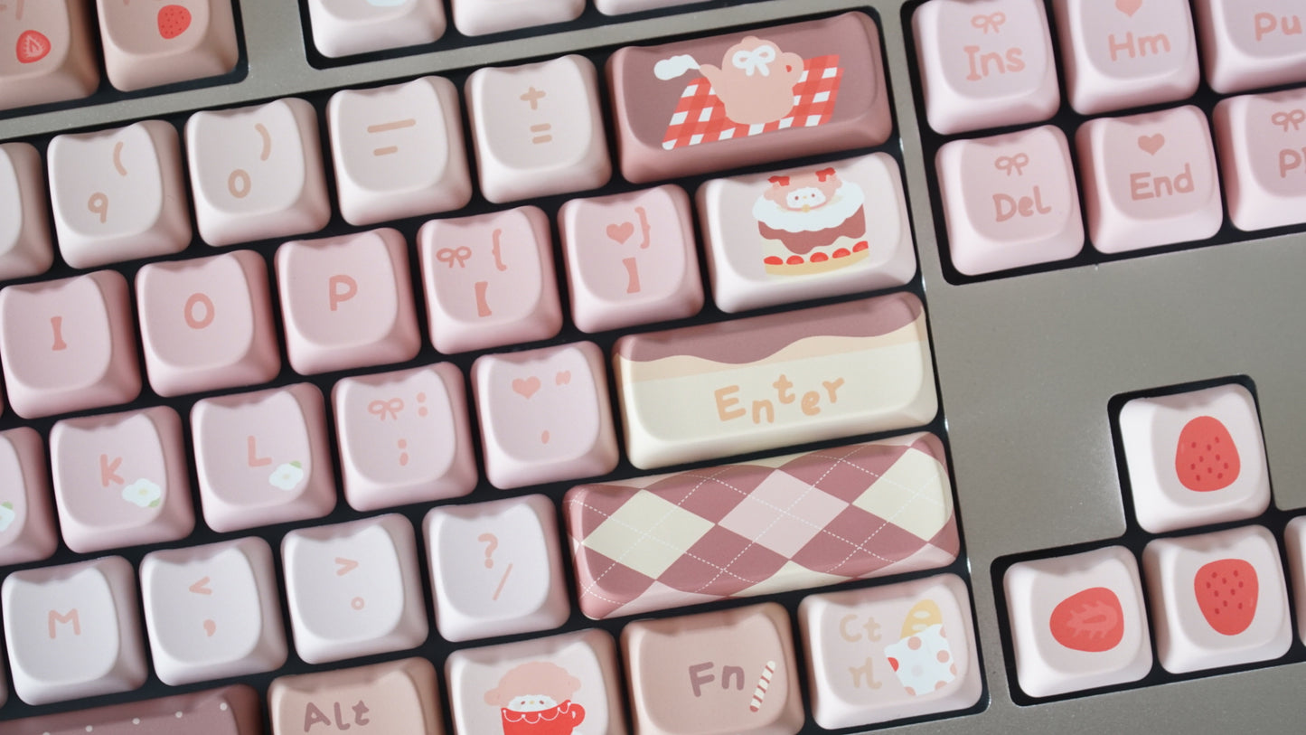 strawberry shortcake keycaps