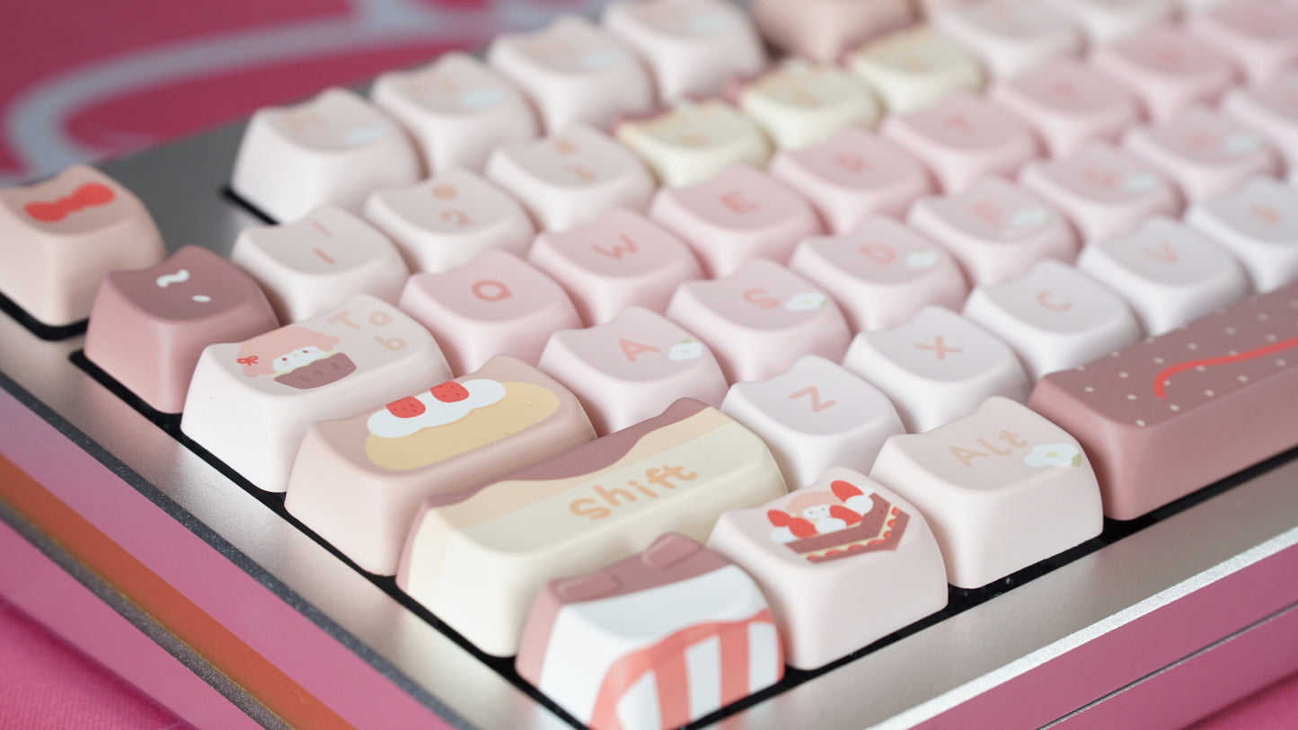 strawberry shortcake keycaps