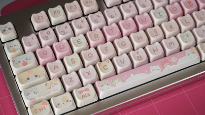 springtime cats keycaps