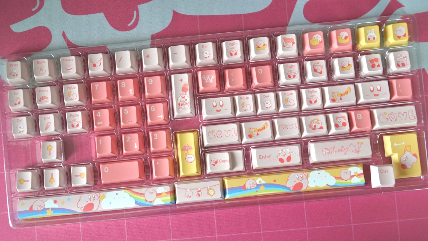 kirby keycaps