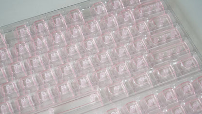 KiiBOOM clear keycaps