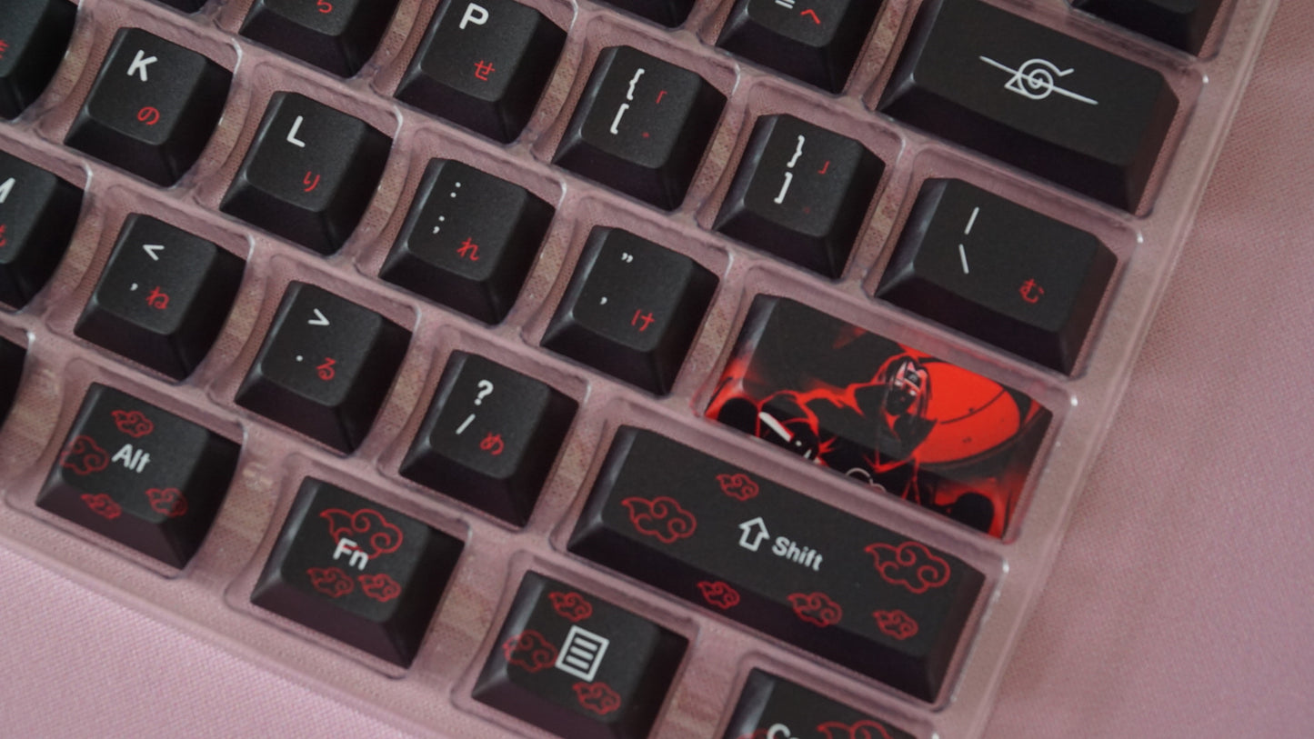 itachi (naruto) keycaps