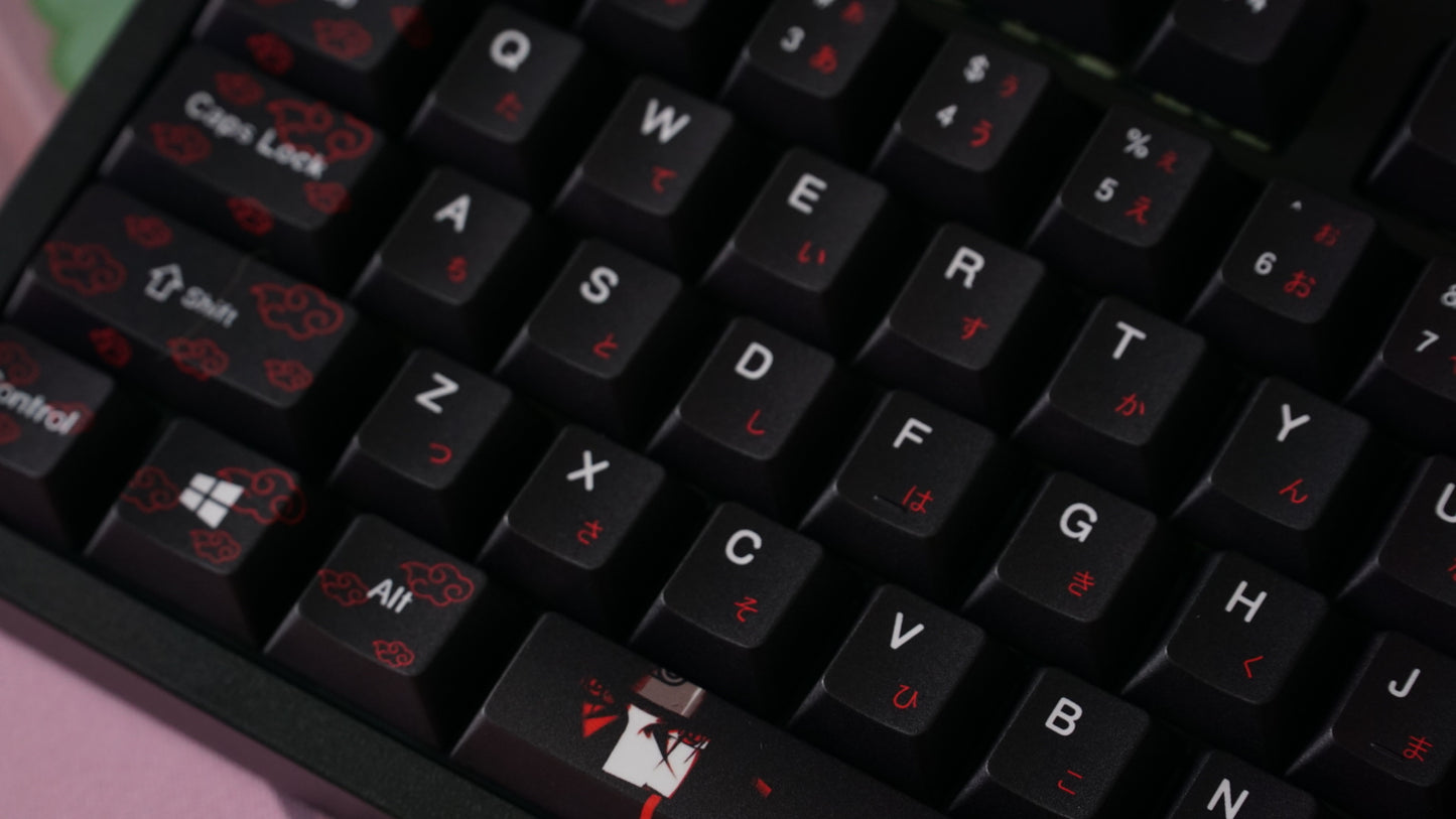 itachi (naruto) keycaps