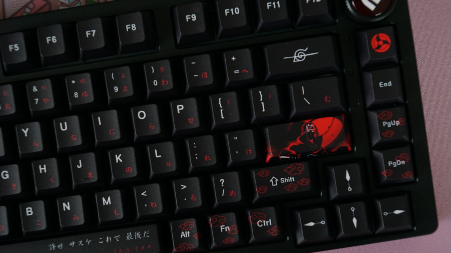 itachi (naruto) keycaps