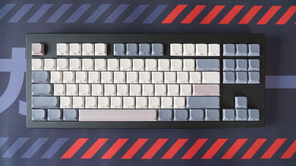 retro grey keycaps