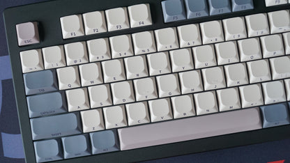 retro grey keycaps