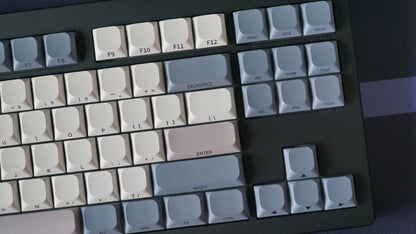 retro grey keycaps