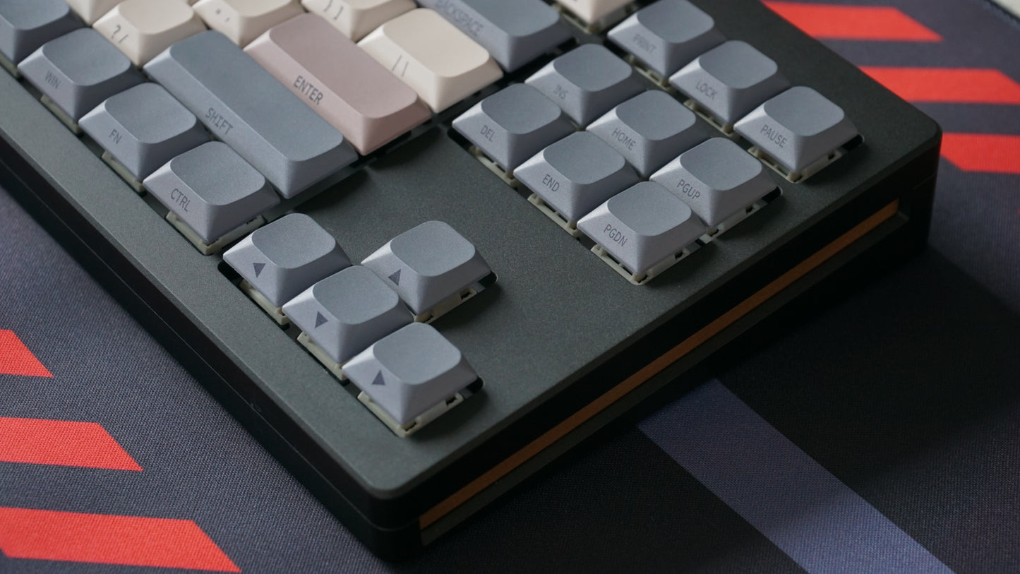 retro grey keycaps