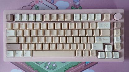 toffee bunny keycaps