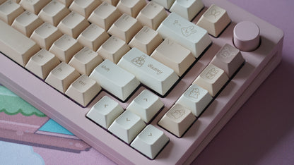 toffee bunny keycaps