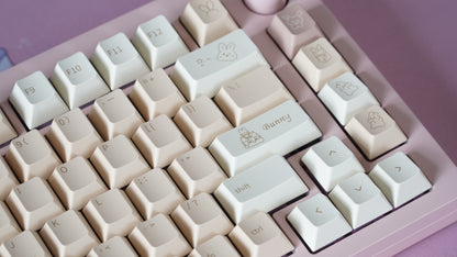 toffee bunny keycaps