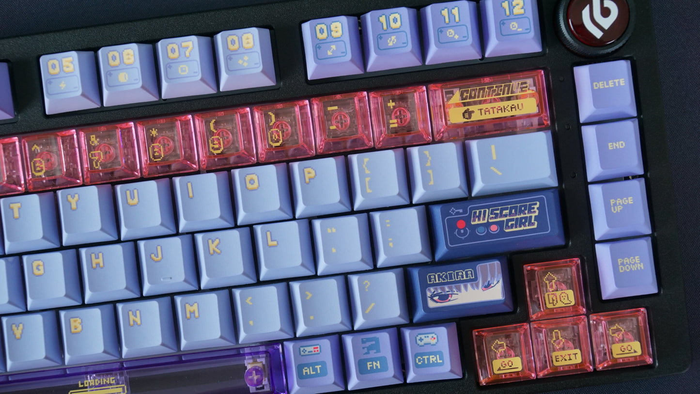 hi-score girl keycaps