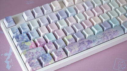 hydrangea keycaps