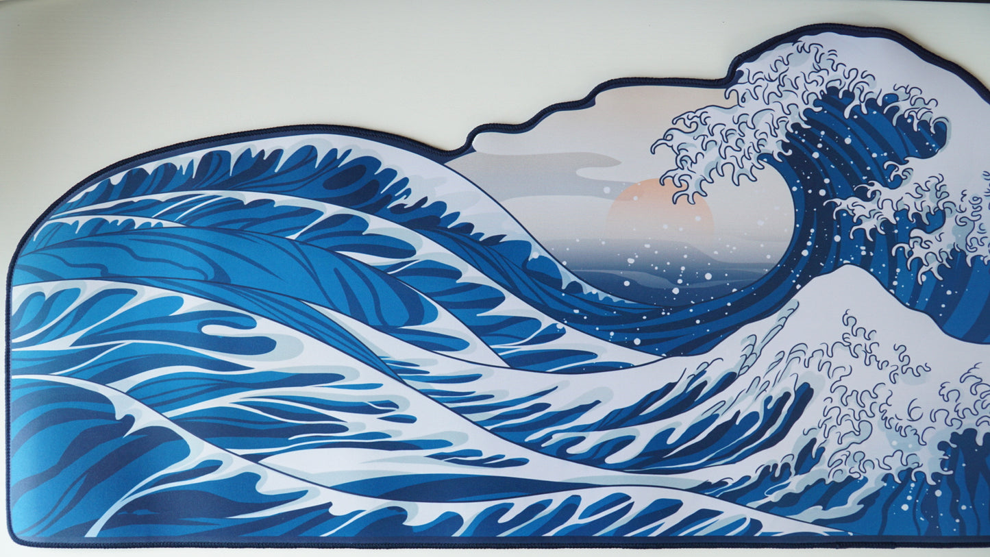 wave of kanagawa deskmat