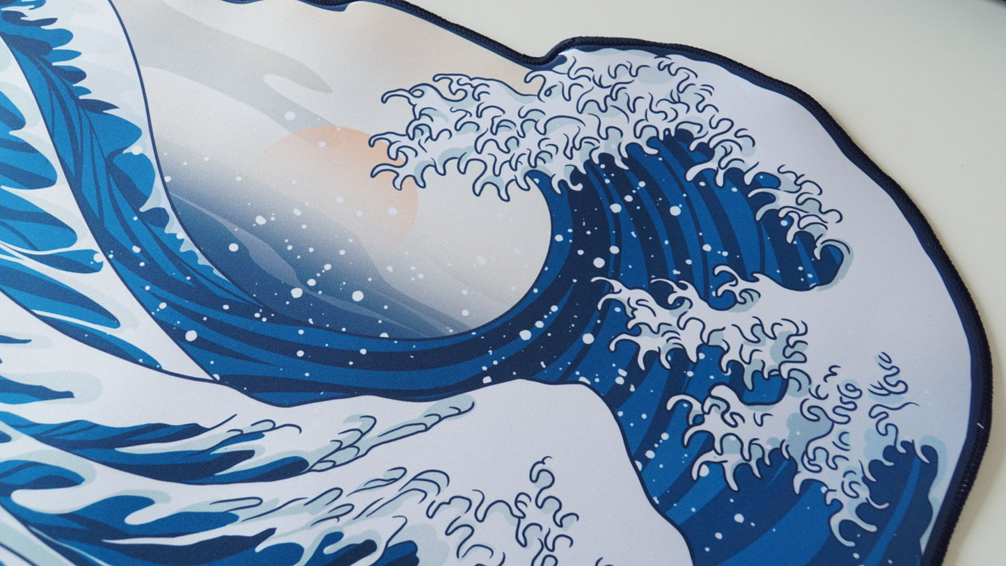 wave of kanagawa deskmat