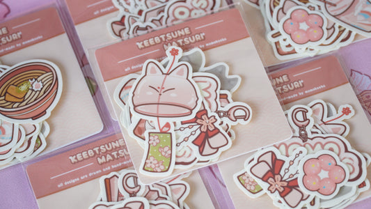 keebtsune matsuri sticker packs