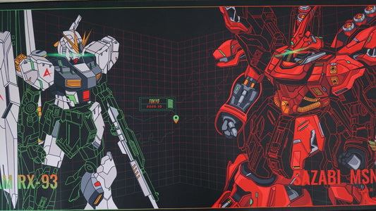 gundam deskmats