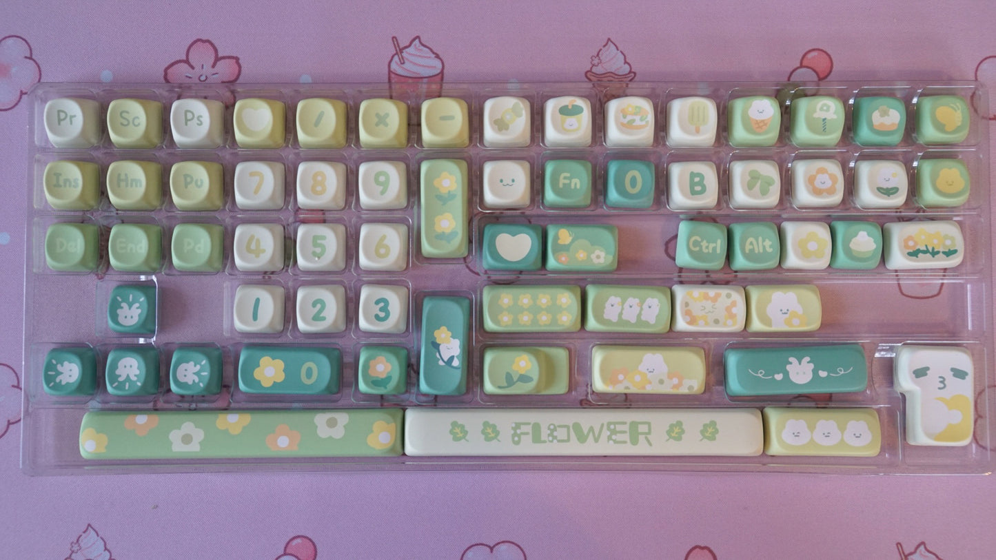 fantasy bunnies keycaps