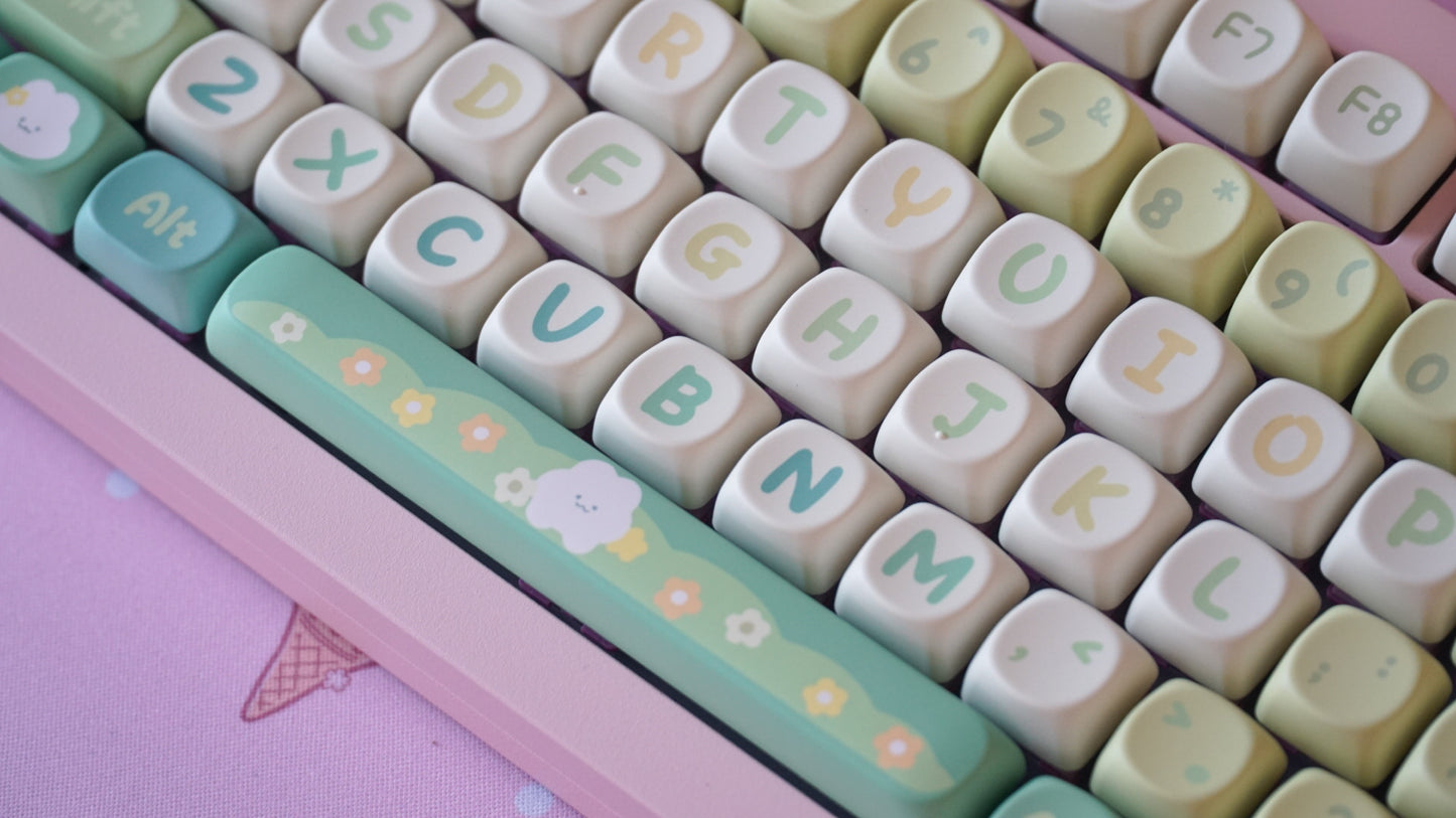 fantasy bunnies keycaps