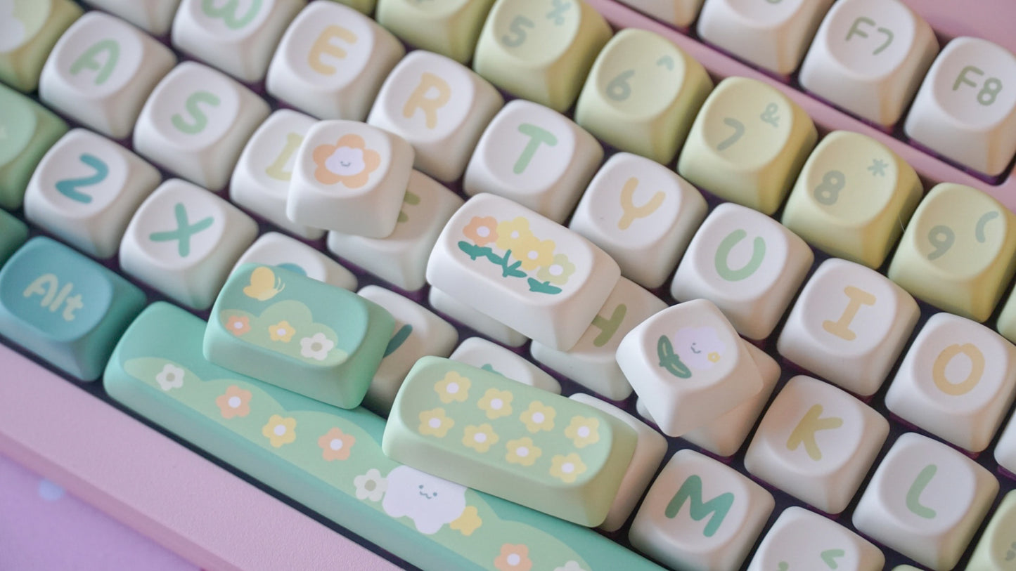 fantasy bunnies keycaps