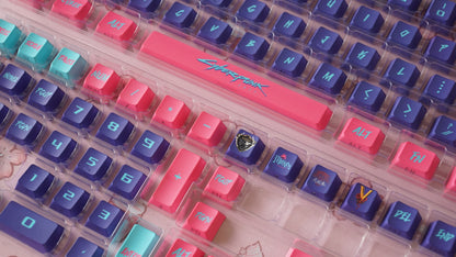 cyberpunk keycaps