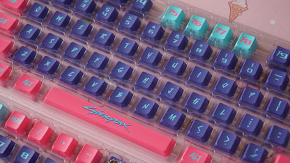 cyberpunk keycaps