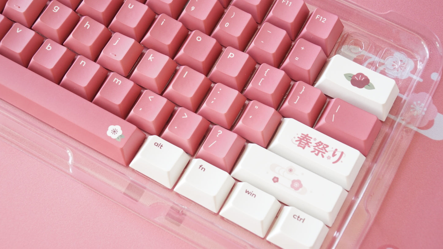 haru matsuri keycaps (pre-order)